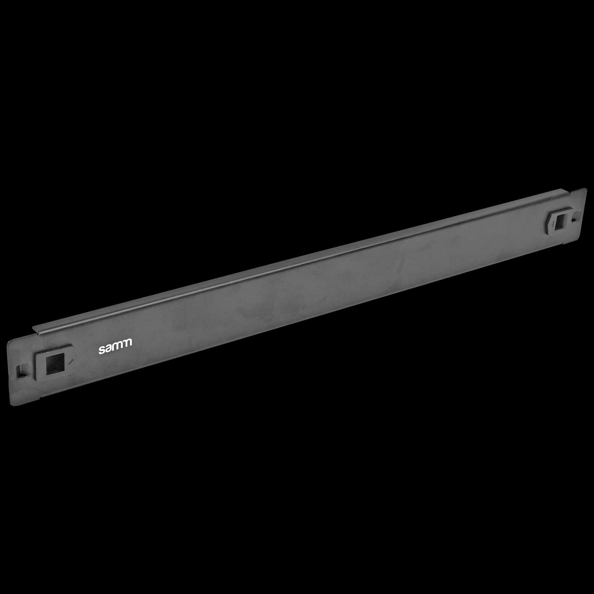 19" 1U Tool-Less Finger Grip Snap-In Blanking Panel_Plastic (1 Pc/Pack)