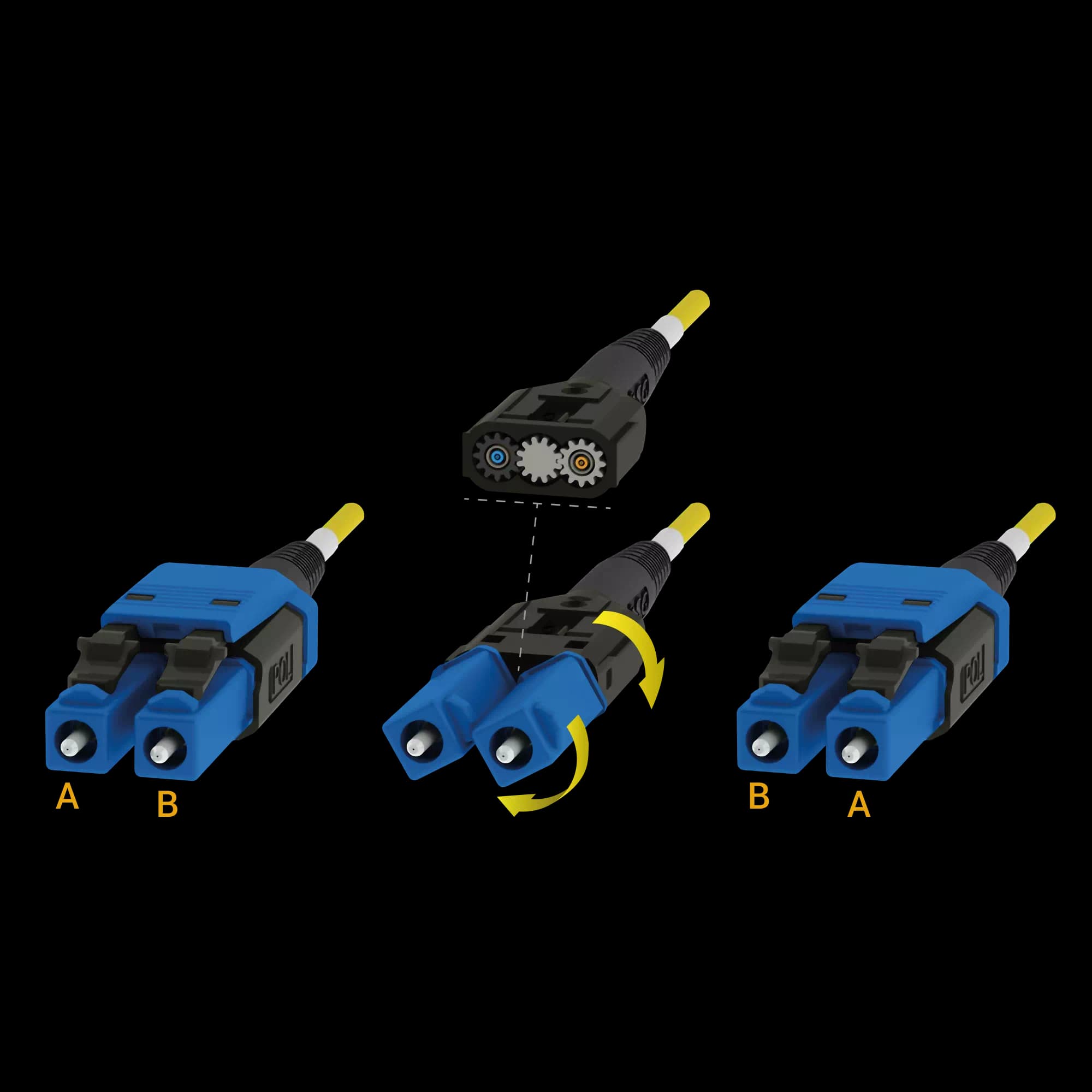 LC/UPC-LC/UPC | Single Mode G657.A2 | UNI10 | Uniboot Patch Cord | 2.0mm Uniboot Connectors, vista 4