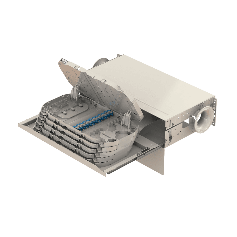 Splice to Patch Fiber Management Shelves | 21" 3U, vista 6