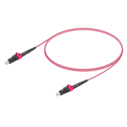 LC/UPC-LC/UPC | Multi Mode G651.OM4 Simplex Patch Cord | 2.0mm, vista 2