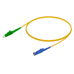 LC/APC-LSH/UPC | Single Mode G657.A2 Simplex Patch Cord | 2.0mm, vista 2