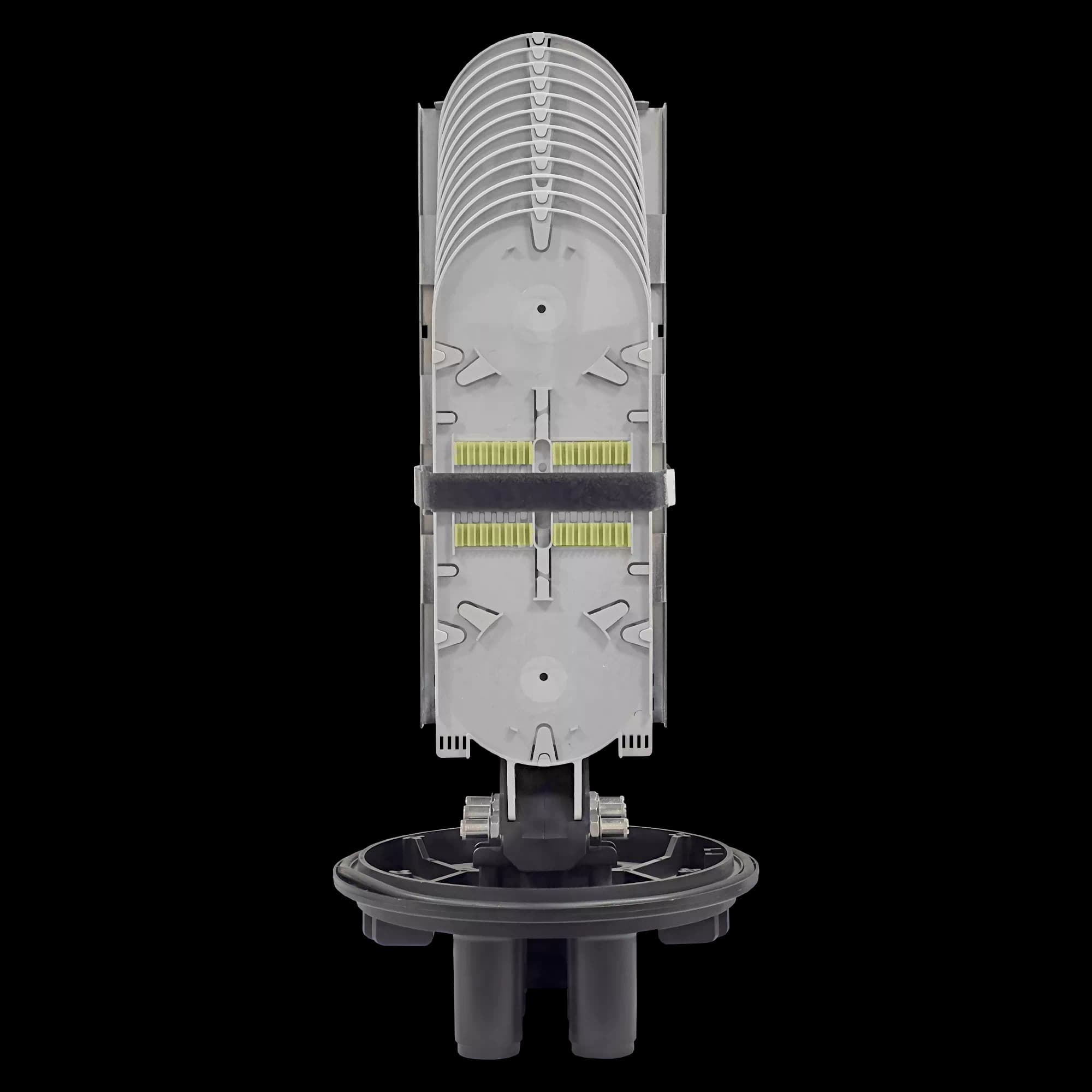 Fiber Optic Splice Closure | 12 Trays 288 Fibers 6 Ports | 566250, vista 4