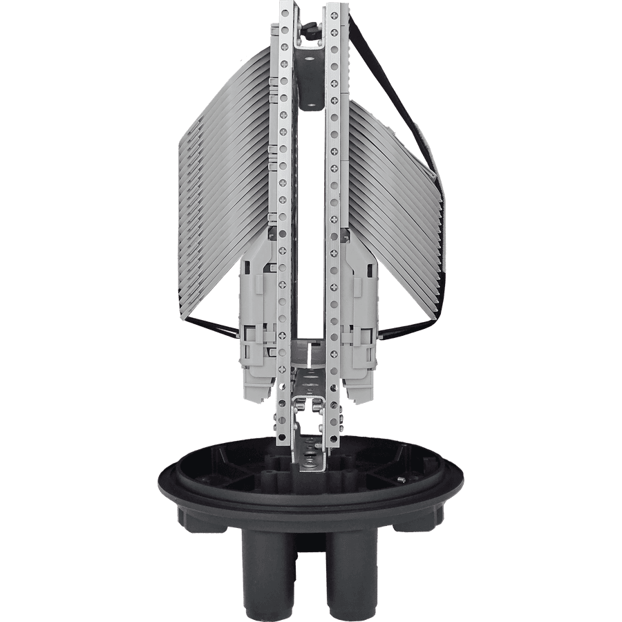 Fiber Optic Splice Closure | 48 Trays 576 Fibers 6 Ports | 492250, vista 4
