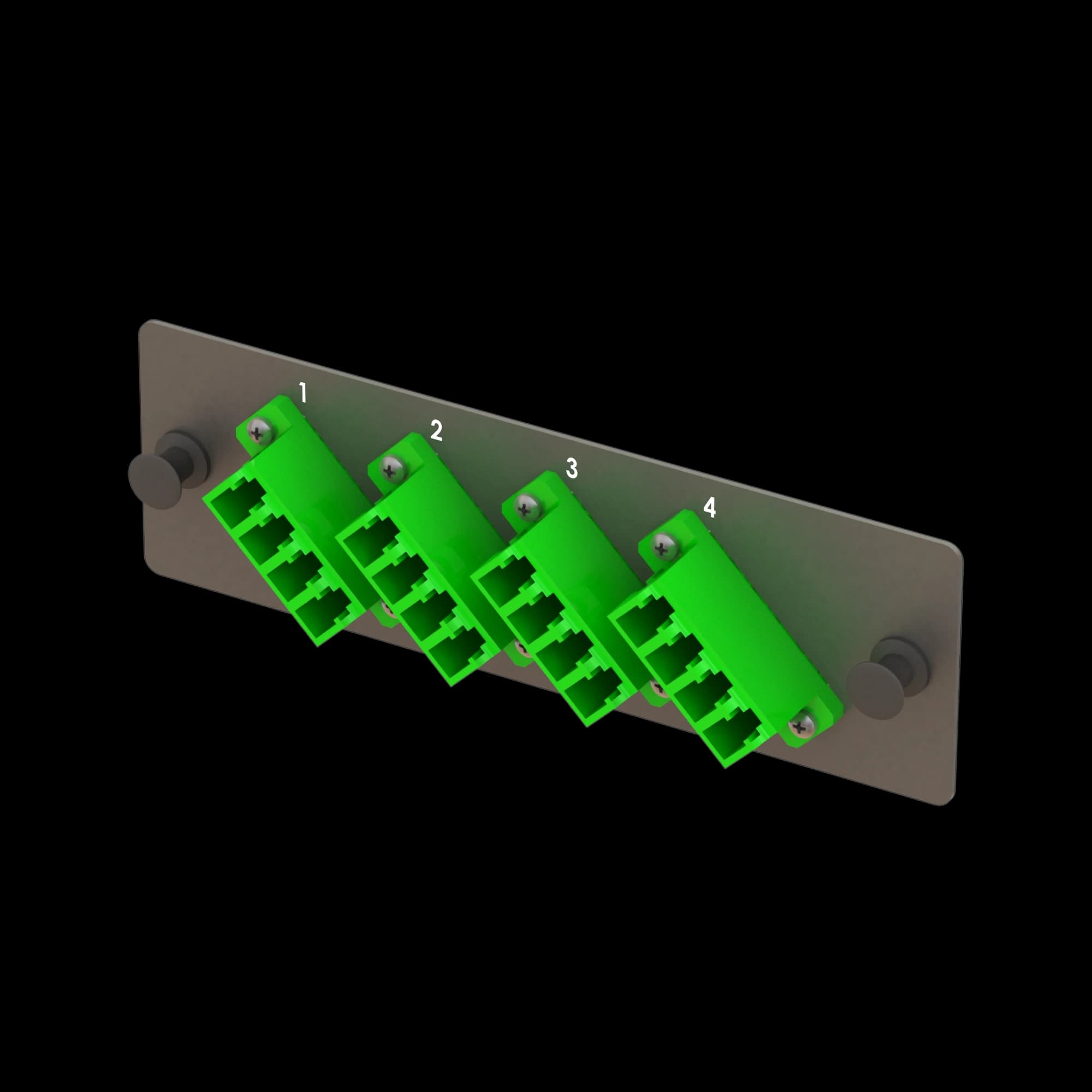 Bright Series | 4 LC Quad Module | BM04, vista 2