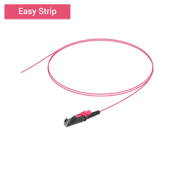 LSH/UPC Pigtail | Multi Mode G651.OM4 | 0.9mm, vista 2