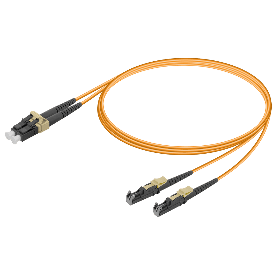 LC/UPC-LSH/UPC | Multi Mode G651.OM2 Duplex Patch Cord | 2.0x4.1mm