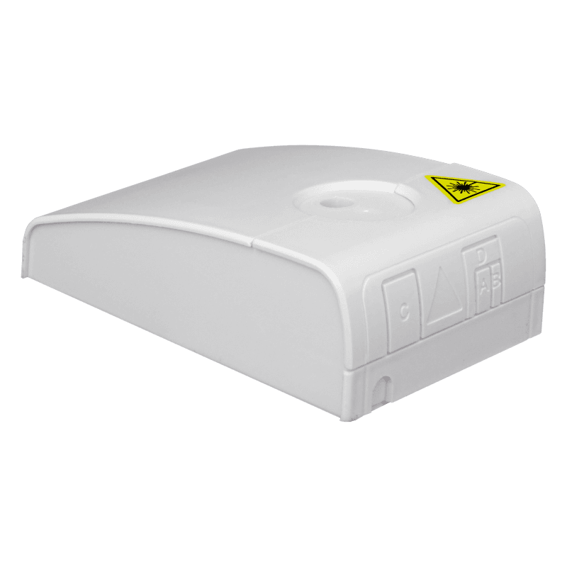 Indoor Termination Box | 2 Patch Fiber+RJ45 Ports | Compact Design
