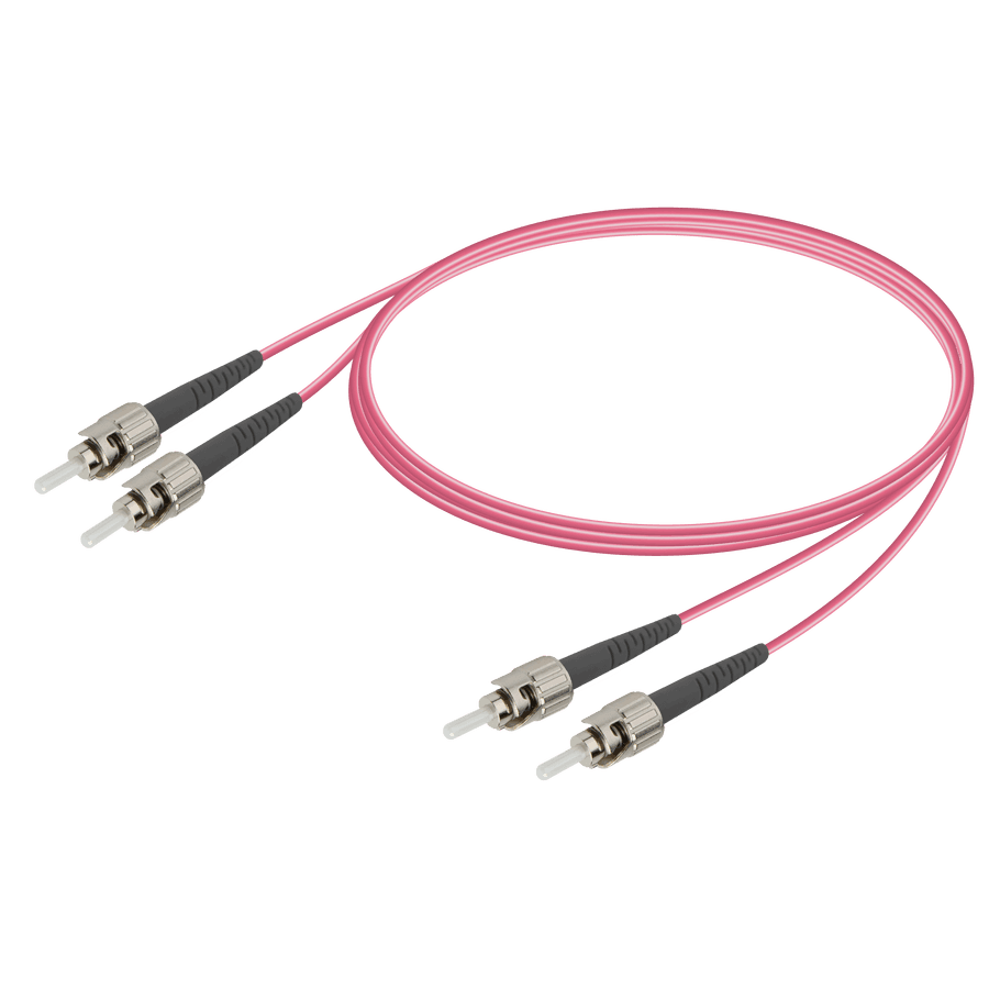 ST/UPC-ST/UPC | Multi Mode G651.OM4 Duplex Patch Cord | 2.0x4.1mm