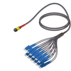 Male MTP Elite to LC/UPC Universal Fanout | Base-24 | Single Mode G657.A2 | 4.8/1.8mm, vista 2