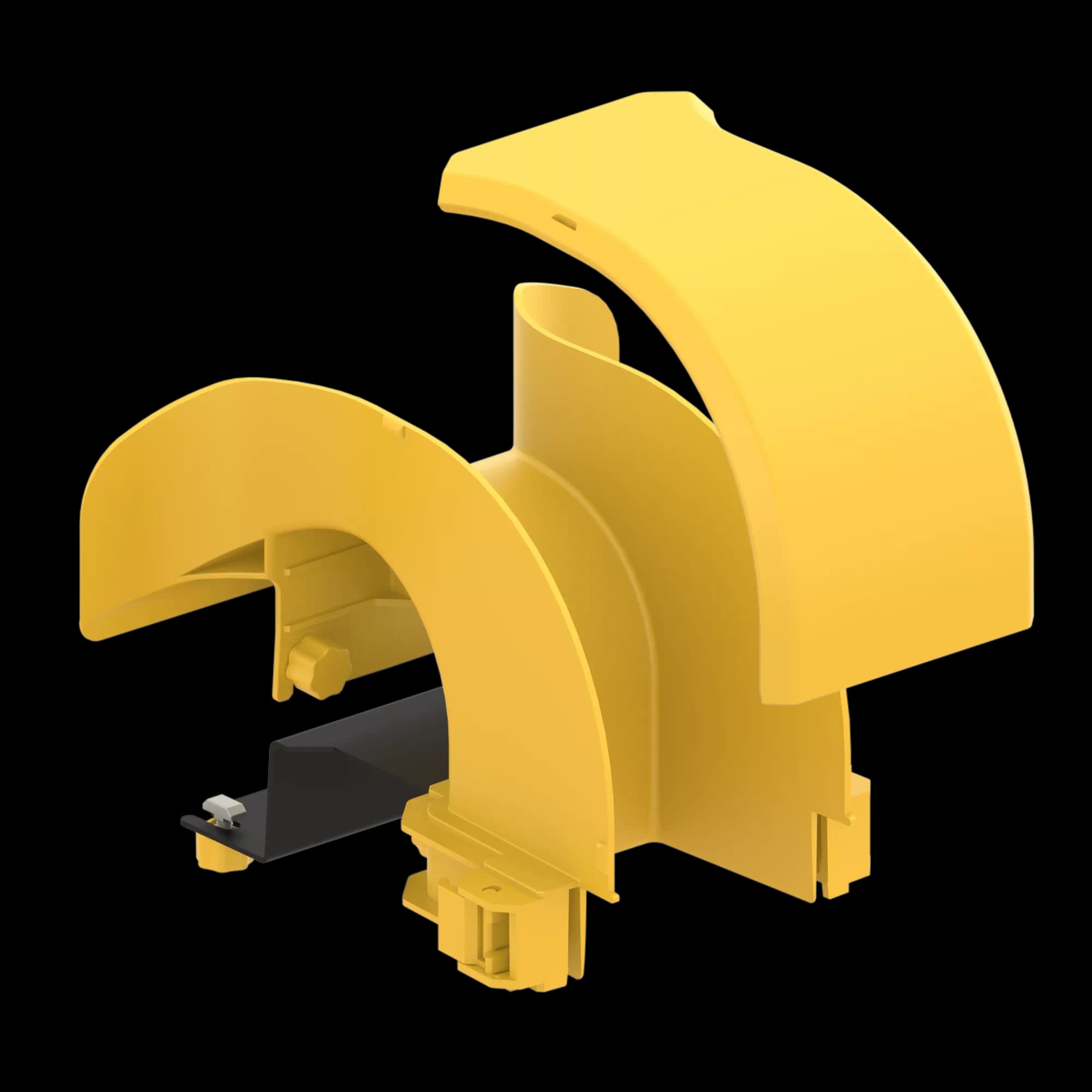 FDS_100mm_Vertical Quick Drop (Body+Cover)