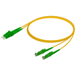 LC/APC-LSH/APC | Single Mode G657.A2 Duplex Patch Cord | 2.0x4.1mm, vista 2