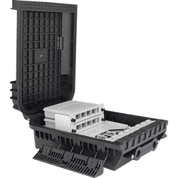 Outdoor Termination Box | 1 Tray 24 Fibers 16 Ports 16 LGX | 305216, vista 7