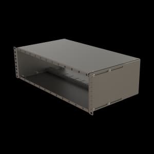3U Sub-rack Panel | 12 Modules | Front Access, vista 2