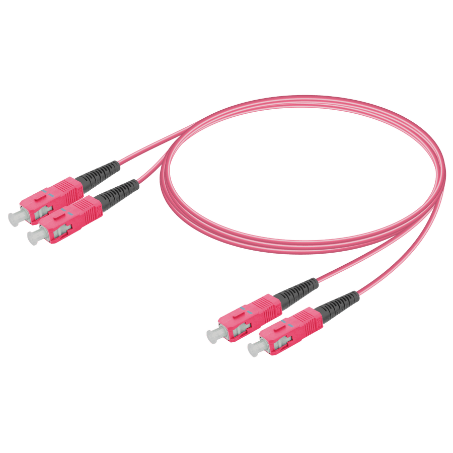 SC/UPC-SC/UPC | Multi Mode G651.OM4 Duplex Patch Cord | 2.0x4.1mm