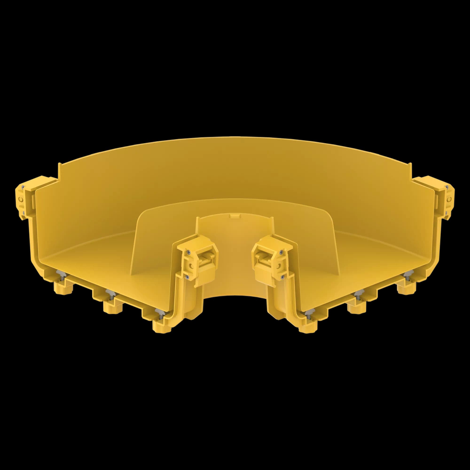 FDS_200mm 90˚ Horizontal Elbow Connection Body