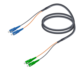 SC/UPC-SC/APC | Single Mode G657.A2 Universal FTTA Breakout | 7.0x2.0mm, vista 2