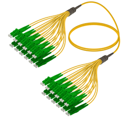 LC/APC-LC/APC | 24 Fibers Fanout | Single Mode G657.A2 | 3.0/1.8mm, vista 2