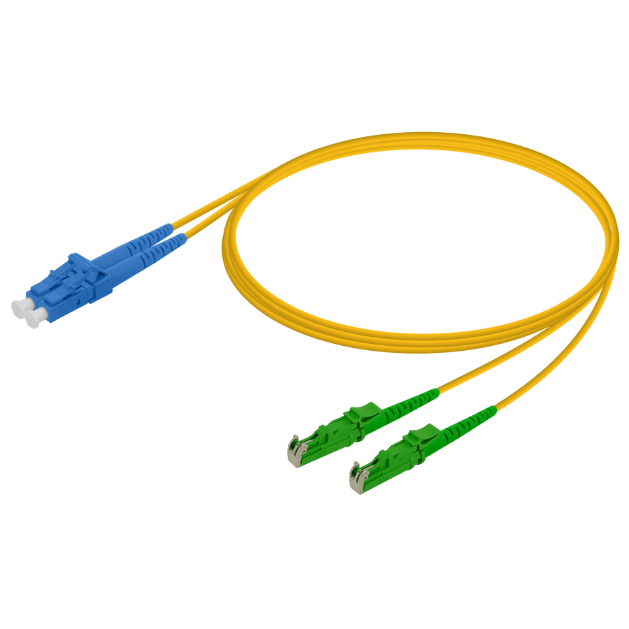LC/UPC-LSH/APC | Single Mode G657.A2 Duplex Patch Cord | 2.0x4.1mm