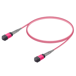 MTP Elite Female-Female Patch Cord | Base-8 | Multi-Mode G651.OM4 | 3.0mm, vista 2