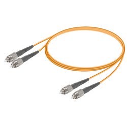FC/UPC-FC/UPC | Multi Mode G651.OM1 Duplex Patch Cord | 2.0x4.1mm, vista 2