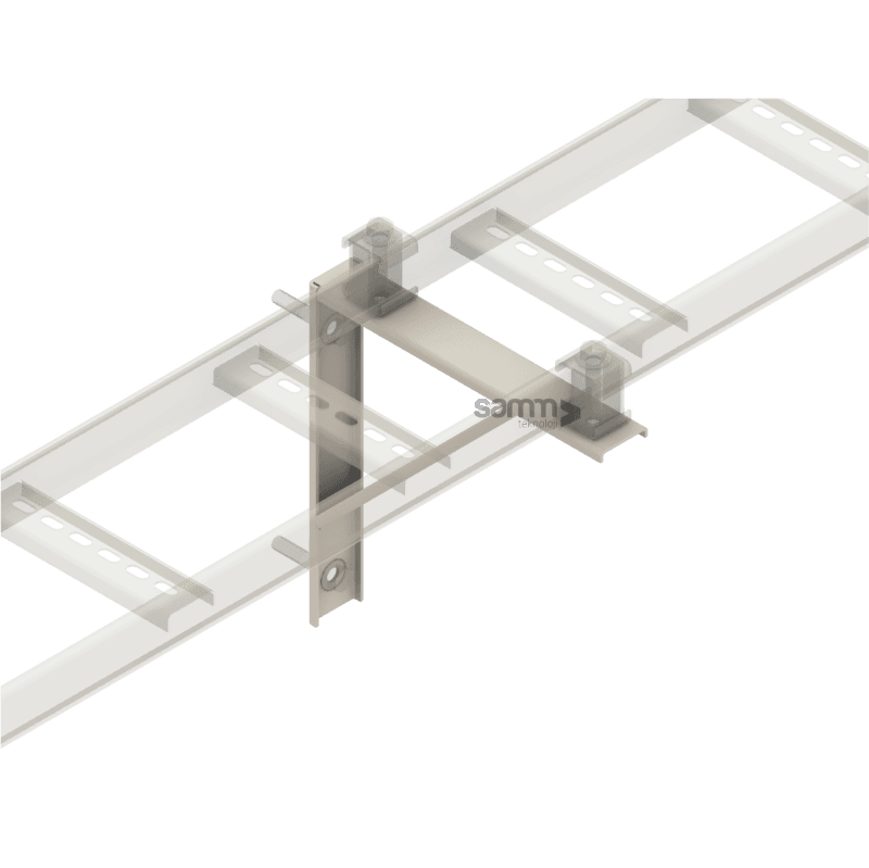 Cable Pathways | Wall Mounting Triangle Bracket 510, vista 2