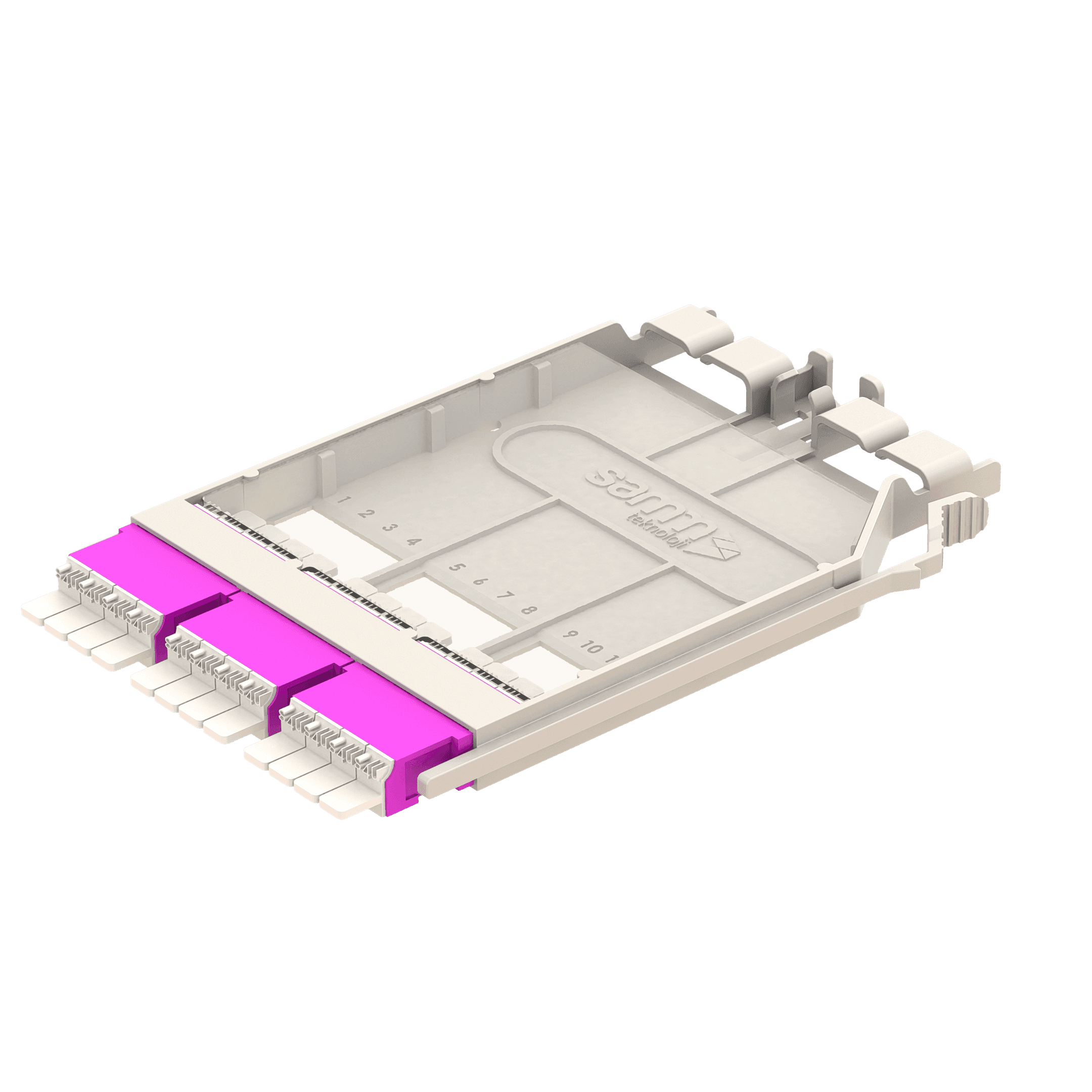 G-Connect | UHD LC Patch Module | 3xLC Quad Adapter, vista 4