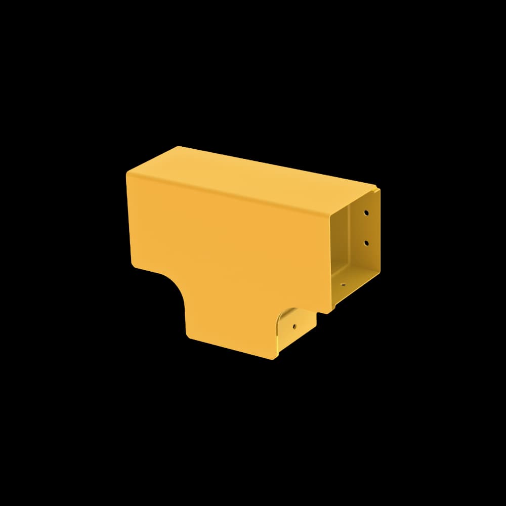 Raceways | Side Open Vertical Drop 100mm | W/ Cover