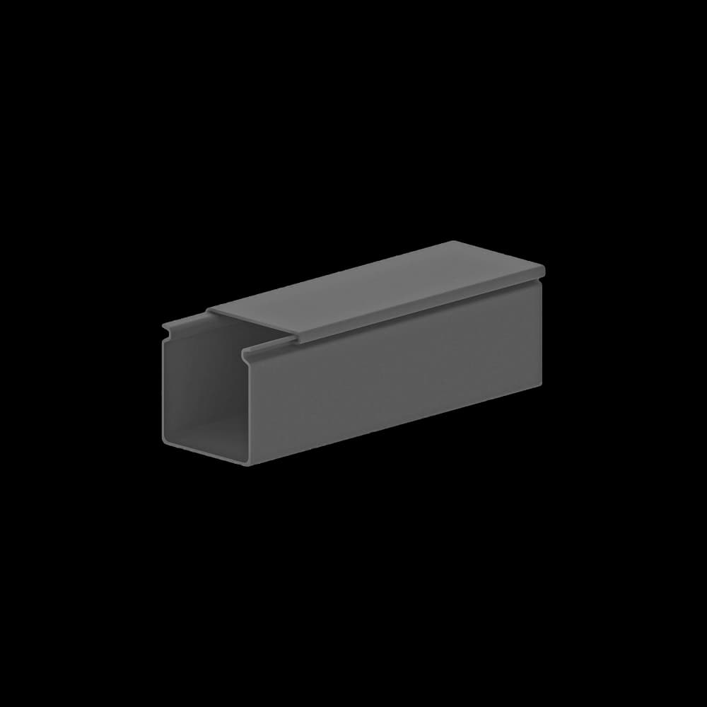 Raceways | Straight Channel 100mm | W/ Cover, vista 2