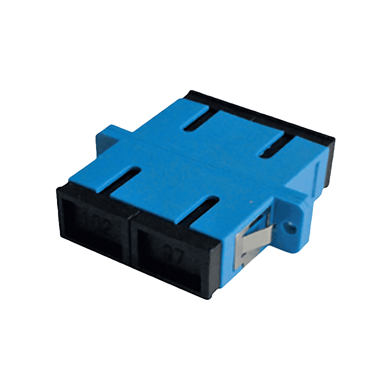 SC Duplex Adapter | w/ Flange