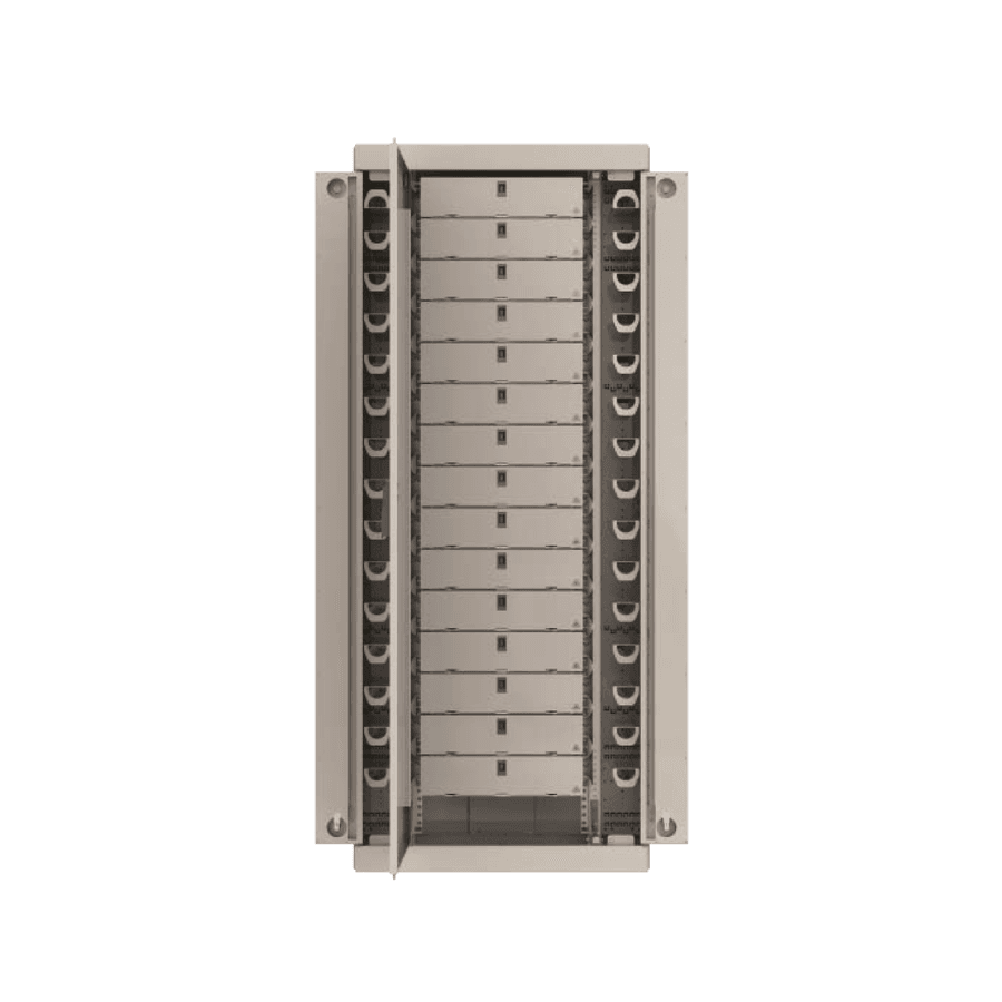 Floor Standing Fiber Optic Cabinet | FDF-FL-22, vista 2