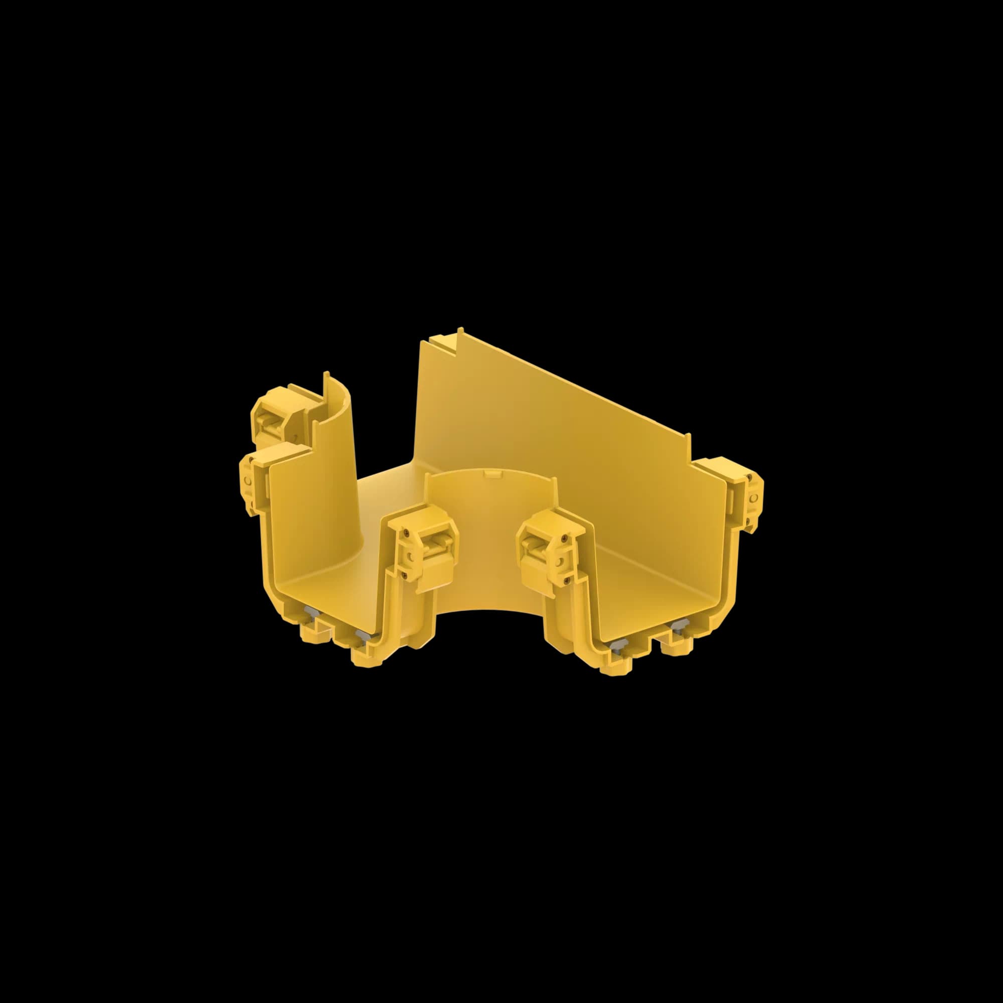 FDS_100mm Horizontal "TEE" Connection Body