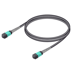 MTP Elite Female-Female Universal Patch Cord | Base-8 | Multi-Mode G651.OM3 | 4.8mm, vista 2