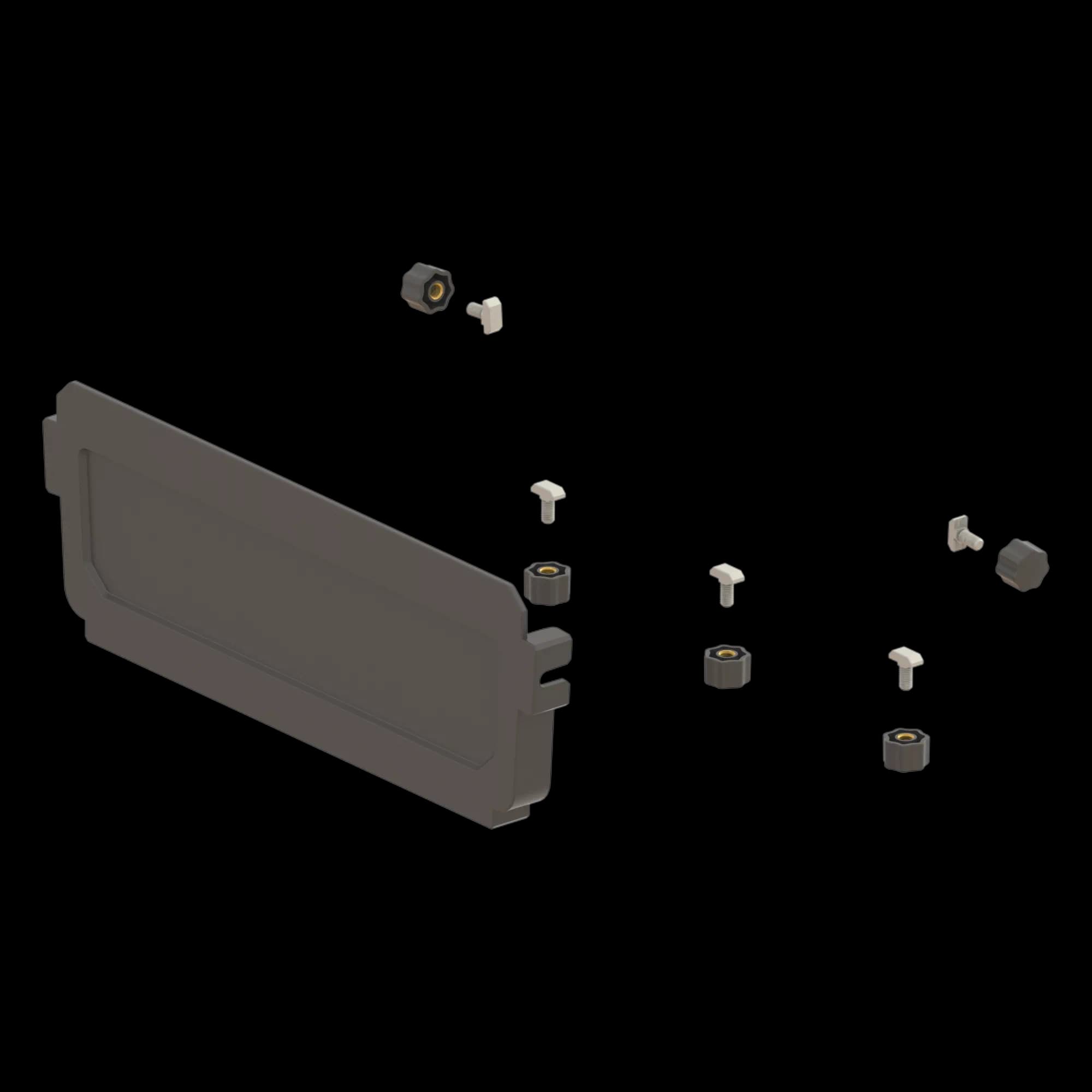 FDS_300mm Channel End Cap, vista 4