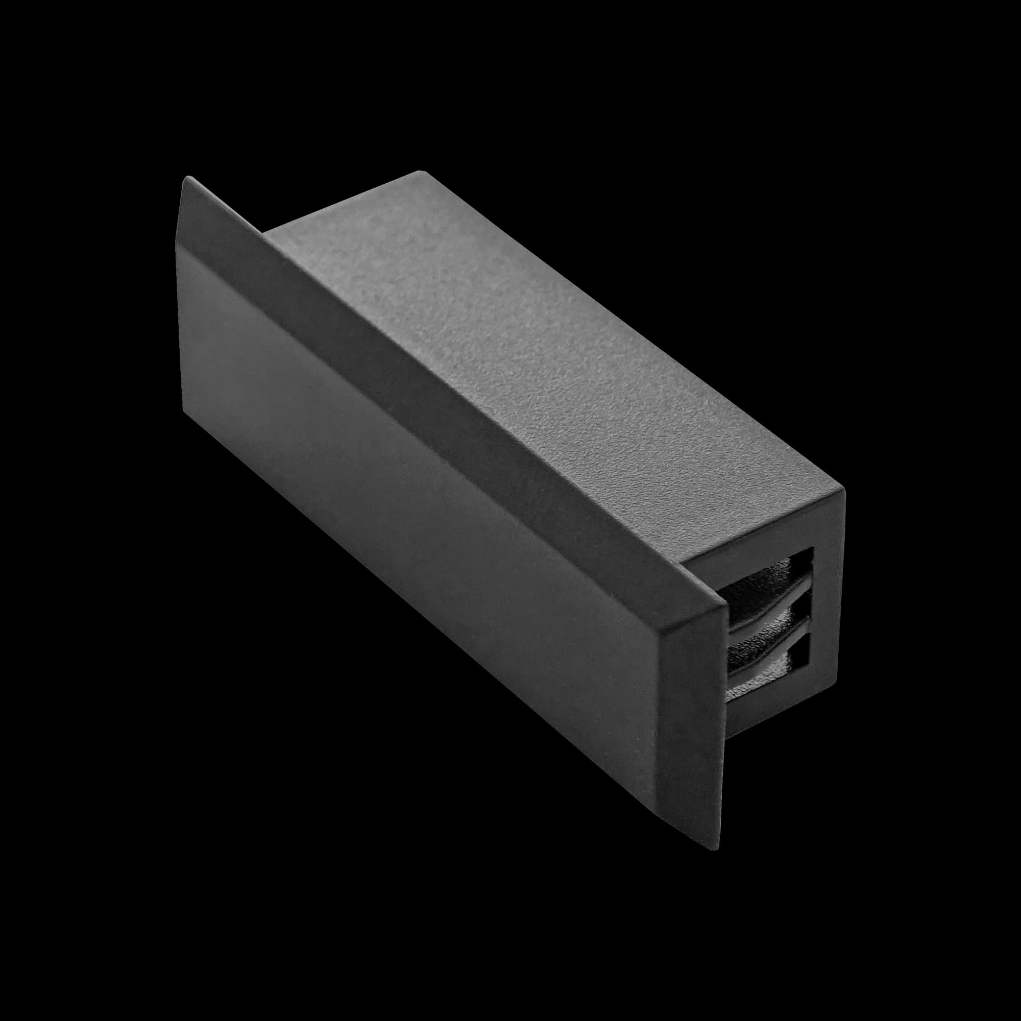 SC-DX Blind Dust Cover for Patch Panel | Black Fiber Optic