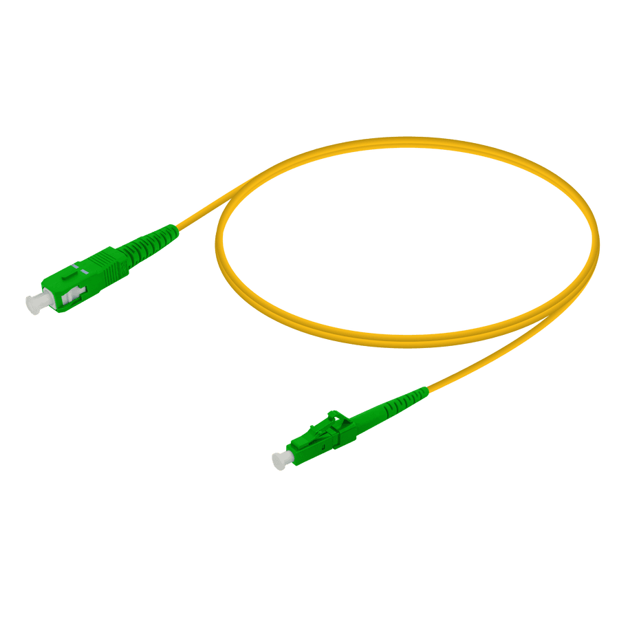 SC/APC-LC/APC | Single Mode G657.A2 Simplex Patch Cord | 2.0mm