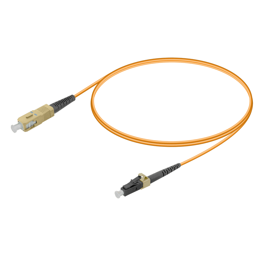 SC/UPC-LC/UPC | Multi Mode G651.OM2 Simplex Patch Cord | 2.0mm
