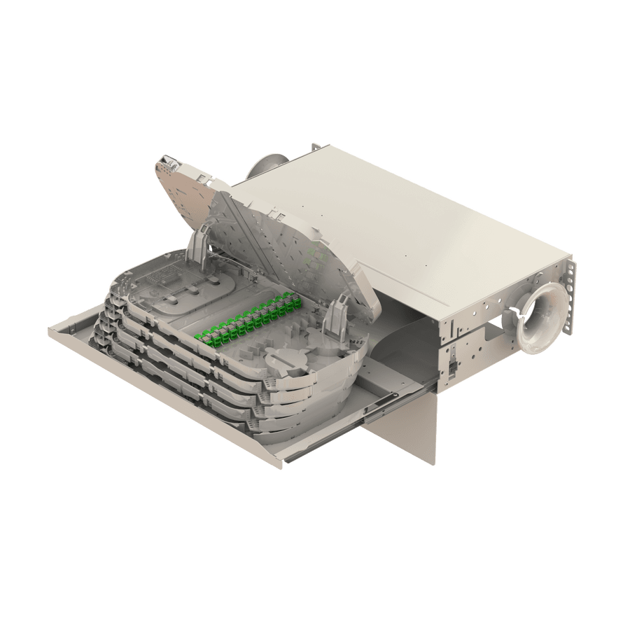 Splice to Patch Fiber Management Shelves | 21" 3U, vista 7