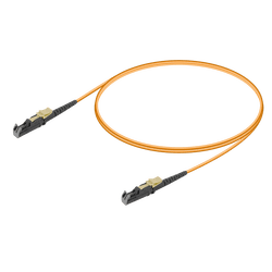 LSH/UPC-LSH/UPC | Multi Mode G651.OM1 Simplex Patch Cord | 2.0mm, vista 2