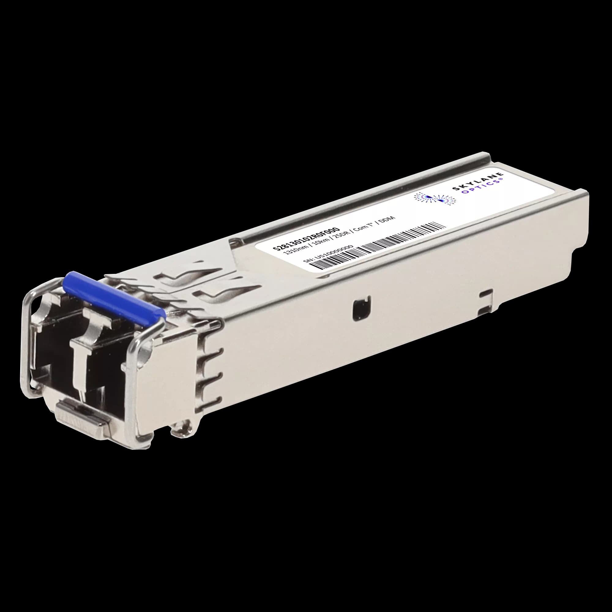 SFP28 10/25GbE (10G/25GBase-LR), 10km, Single-Mode, 1310nm, Commercial Temp, w/ FEC & CDR Fiber Optic Transceiver S28130102R0F