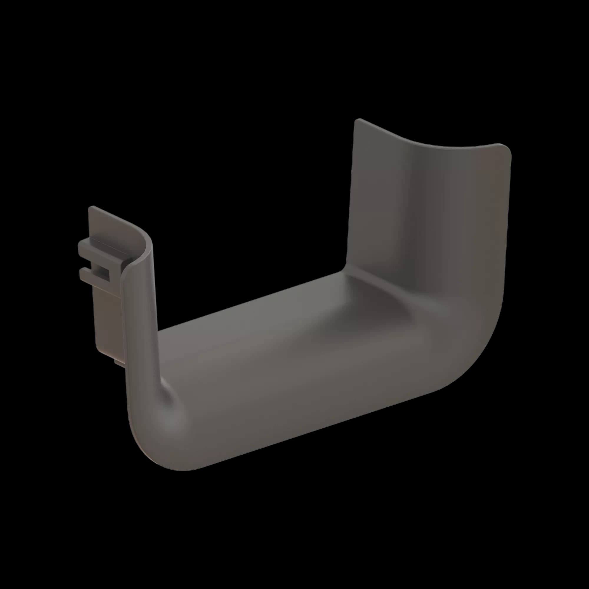FDS_200mm Outlet Bend Radius Trumpet, vista 2