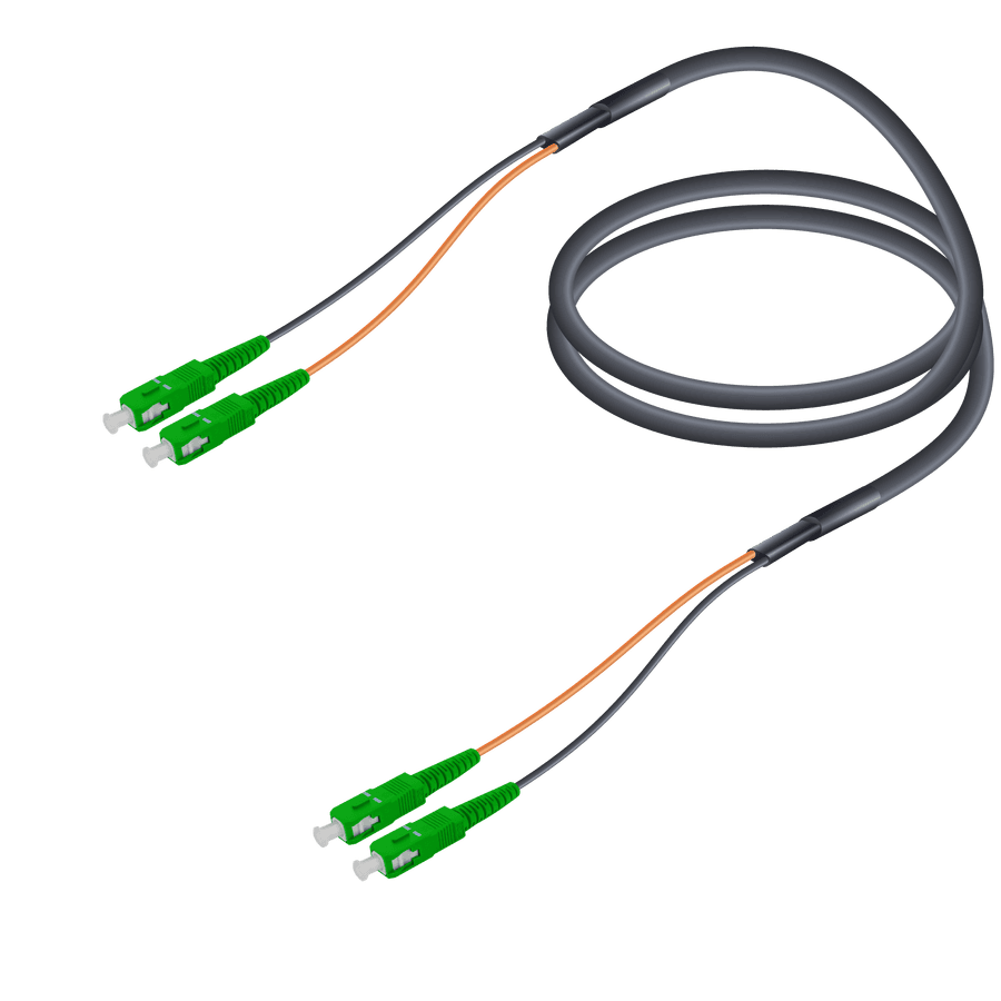 SC/APC-SC/APC | Single Mode G657.A2 Universal FTTA Breakout | 7.0x2.0mm