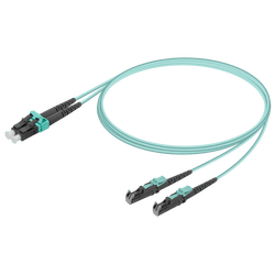 LC/UPC-LSH/UPC | Multi Mode G651.OM3 Duplex Patch Cord | 2.0x4.1mm, vista 2