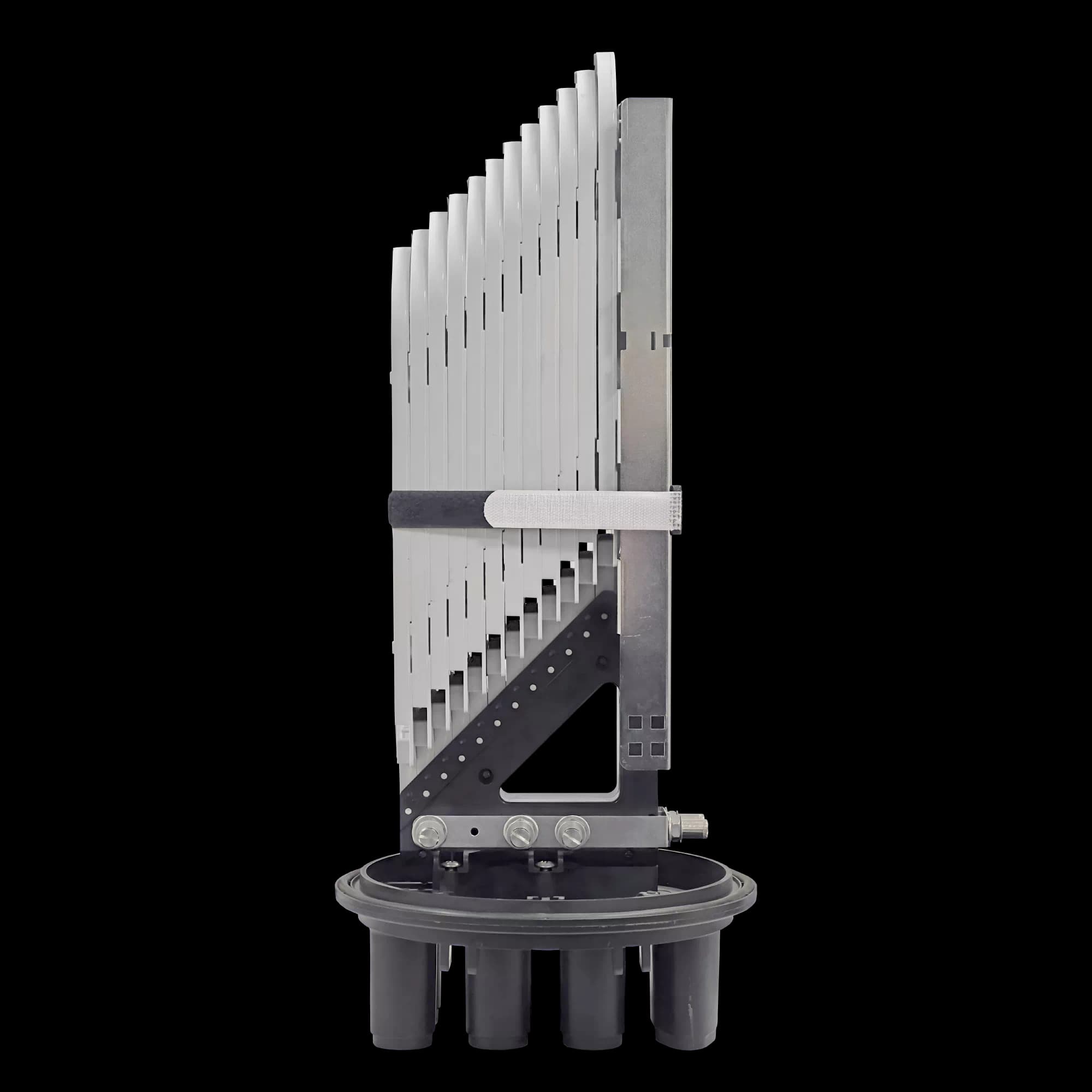 Fiber Optic Splice Closure | 12 Trays 288 Fibers 6 Ports | 566250, vista 2