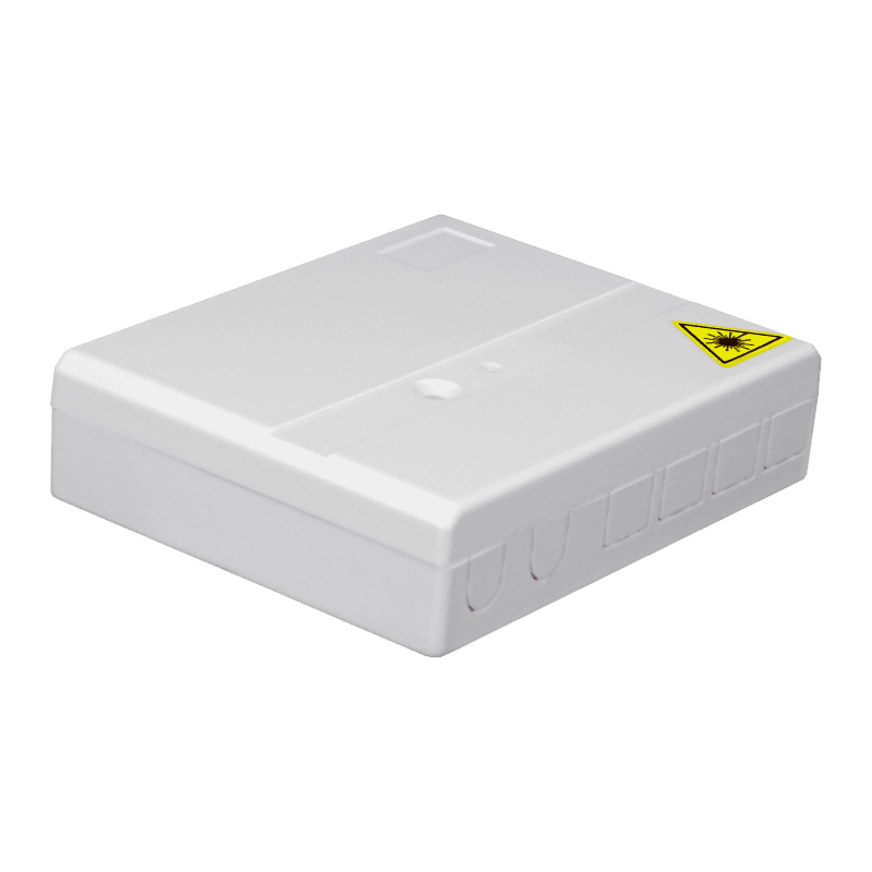 Indoor Termination Box | 4 Patch 4 Fibers 4 Ports | Compact Design