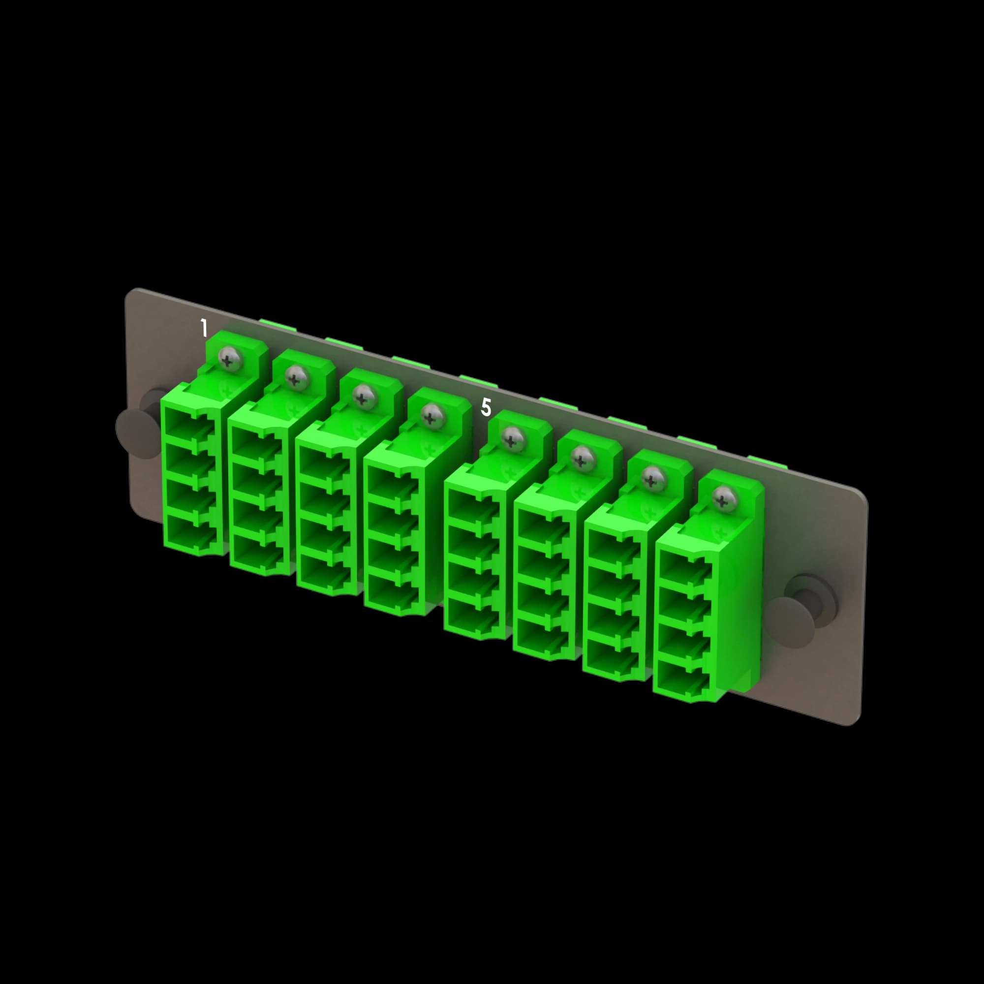 Bright Series | Mechanical Sliding | 8 LC Quad Module | BM08, vista 2