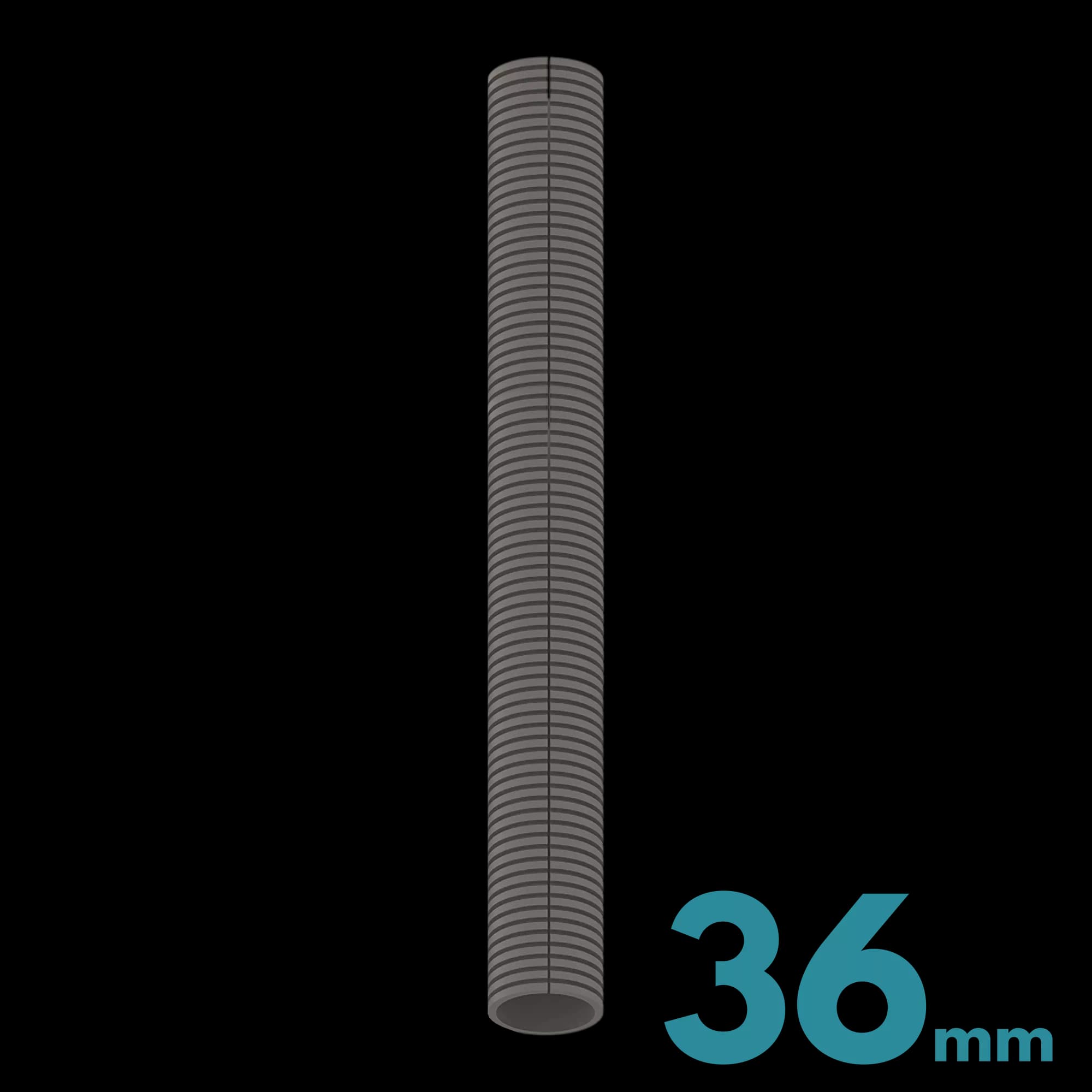 Single Wall Slit Flex Tube-36_1M, vista 2