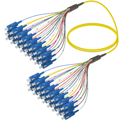 SC/UPC-SC/UPC | 24 Fibers Fanout | Single Mode G657.A2 | 3.0/0.9mm, vista 2