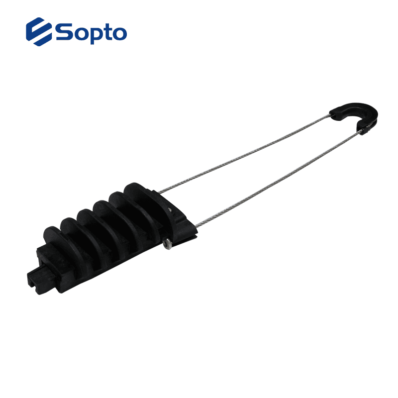 Tension Clamp for ADSS Cable, vista 4