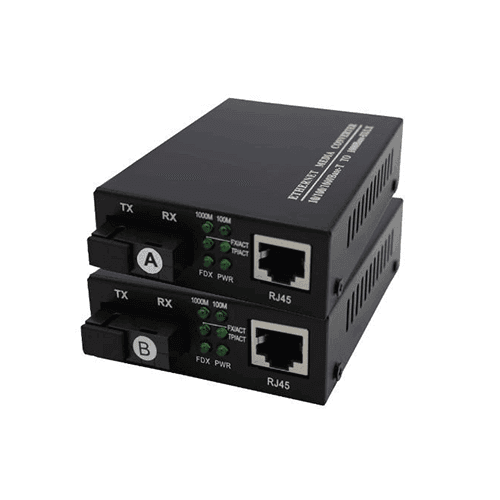 10/100/1000M Media Converter, vista 3