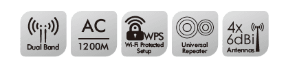1200Mbps Wireless Router, vista 4